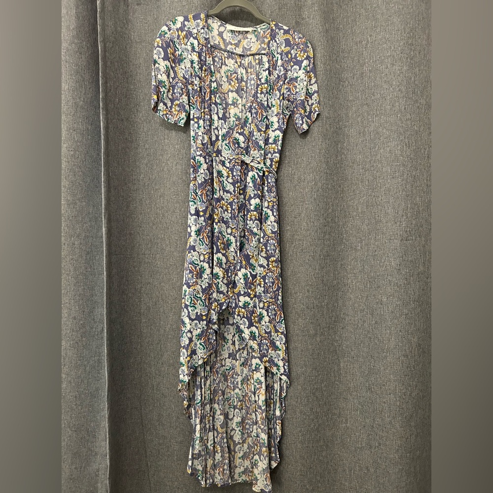 ASTR Short-sleeve Wrap-dress